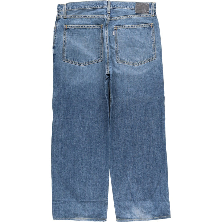 2000'S Levi's Silver Tab Low+Loose Straight Denim Pants, Men's Size W37 cotton blue type Vintage Second Hand