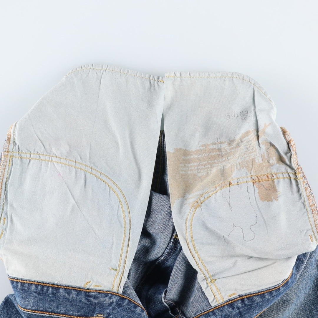 2000'S Levi's Silver Tab Low+Loose Straight Denim Pants, Men's Size W37 cotton blue type Vintage Second Hand