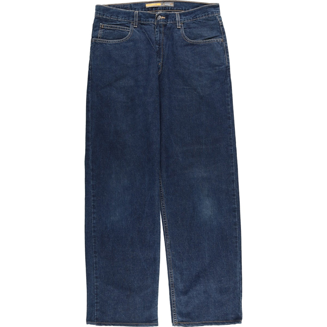 2000'S Levi's Silver Tab Low + Loose Fit Tapered Denim Pants, Men's Size 36 cotton navy blue type Vintage Second Hand