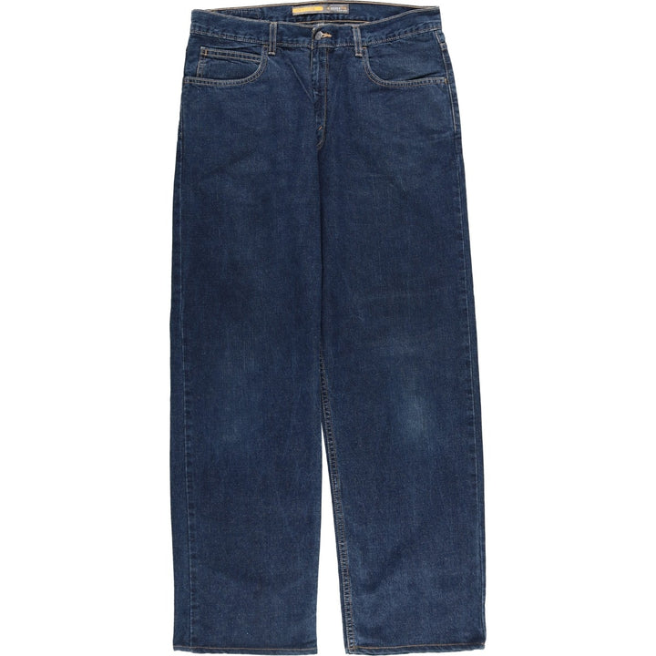 2000'S Levi's Silver Tab Low + Loose Fit Tapered Denim Pants, Men's Size 36 cotton navy blue type Vintage Second Hand