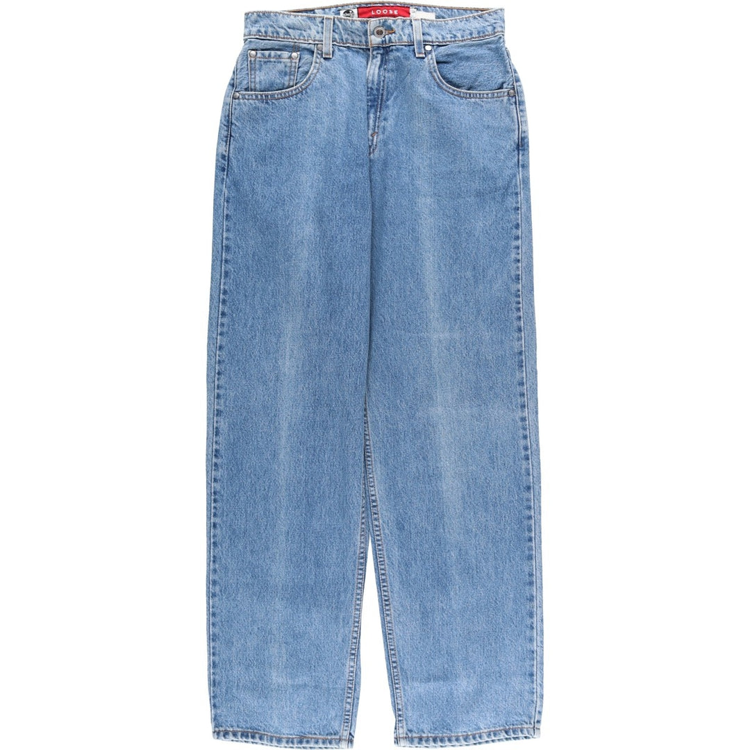 Levi's SILVER TAB LOOSE Tapered Denim Pants, Men's Size W31 unclear blue type Vintage Second Hand