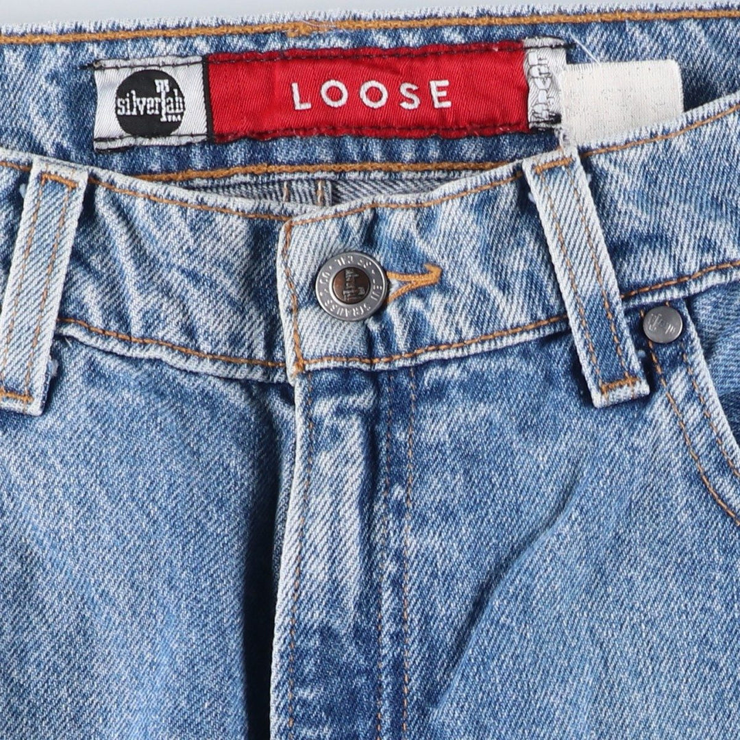 Levi's SILVER TAB LOOSE Tapered Denim Pants, Men's Size W31 unclear blue type Vintage Second Hand