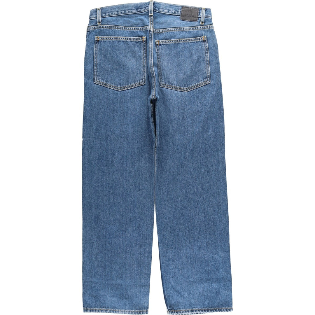 2000'S Levi's Silver Tab Relaxed Straight Denim Pants, Men's, Size W35 cotton blue type Vintage Second Hand