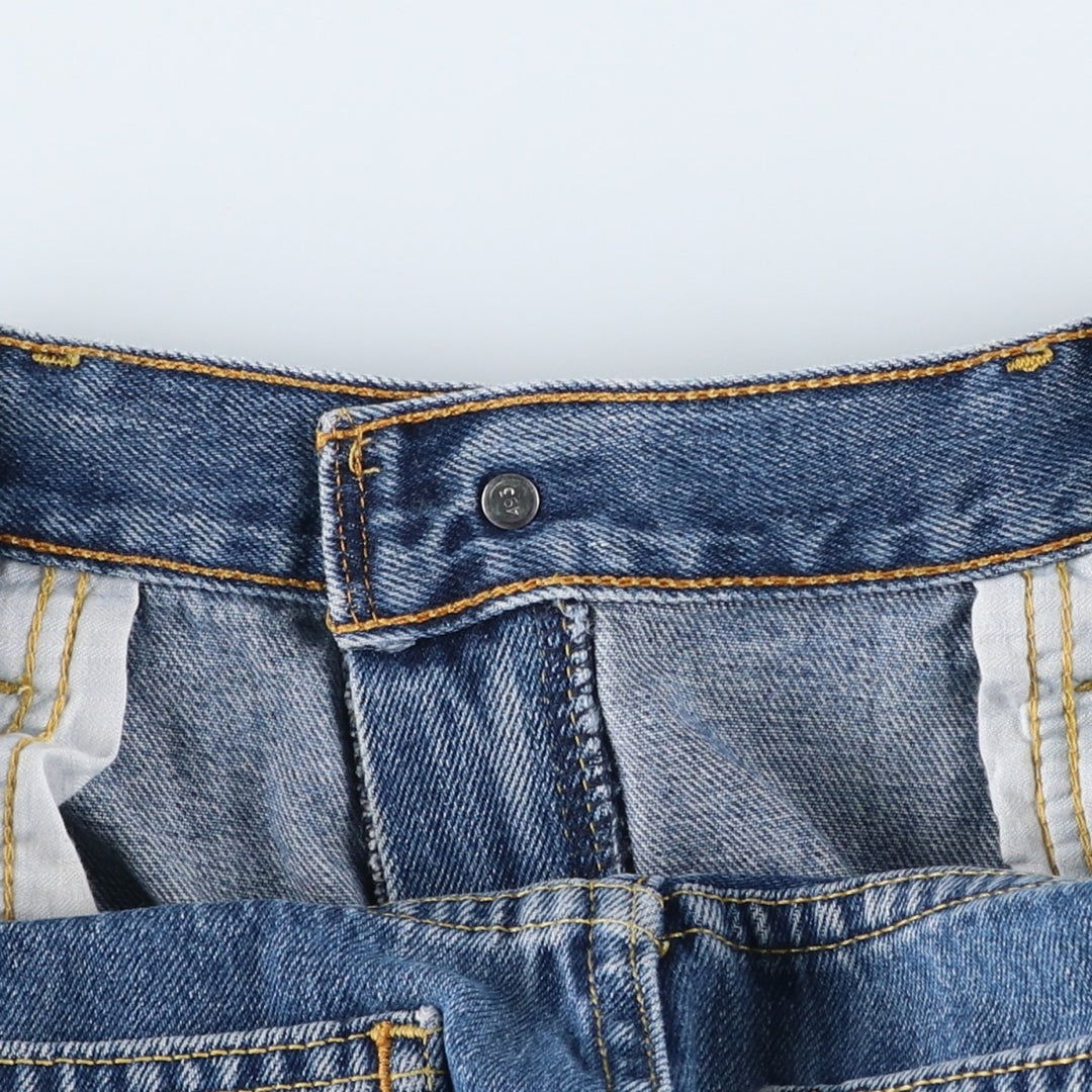 2000'S Levi's Silver Tab Relaxed Straight Denim Pants, Men's, Size W35 cotton blue type Vintage Second Hand