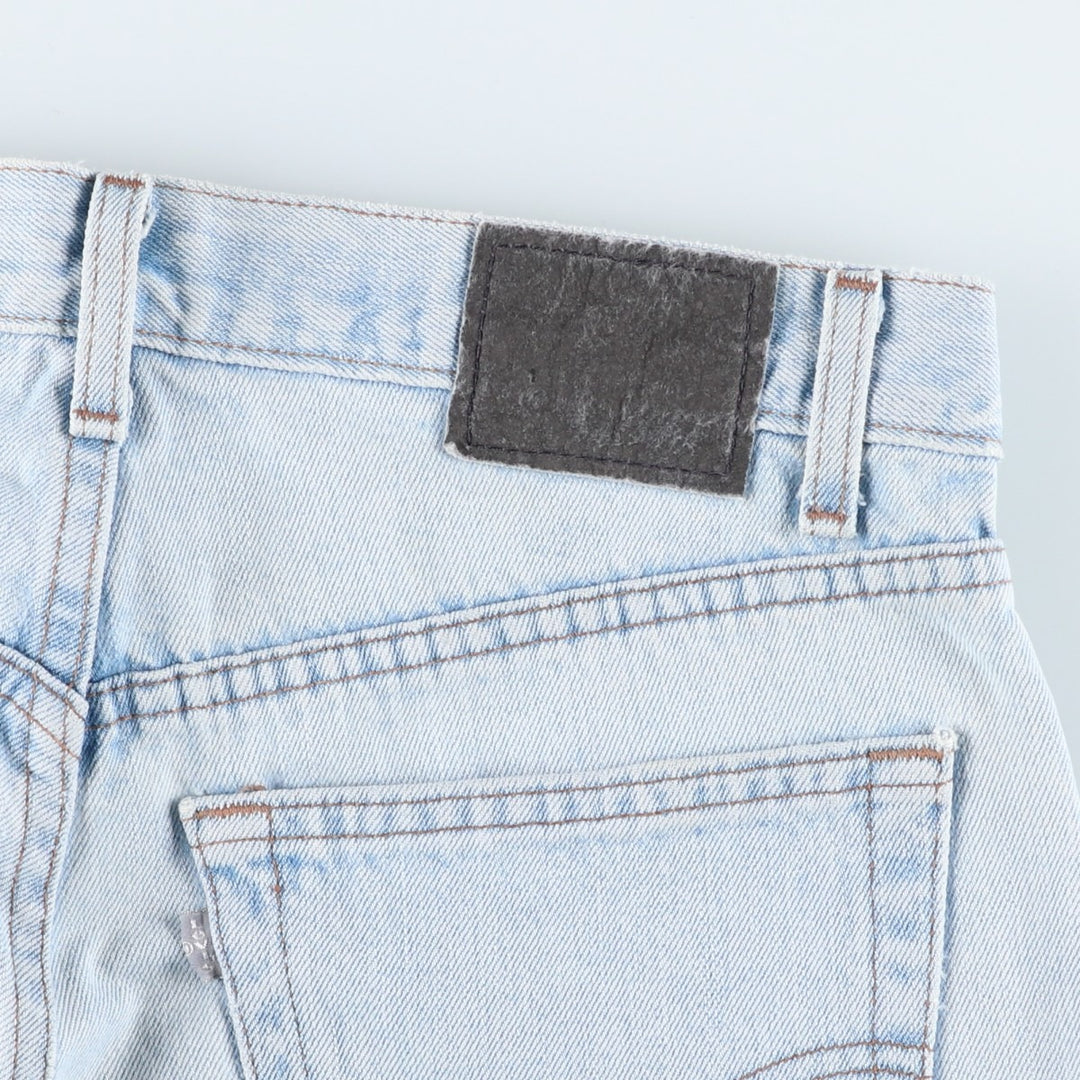 2000'S Levi's Silver Tab Straight+Relaxed Tapered Denim Pants, Made in USA, Men's Size 34 cotton blue type Vintage Second Hand