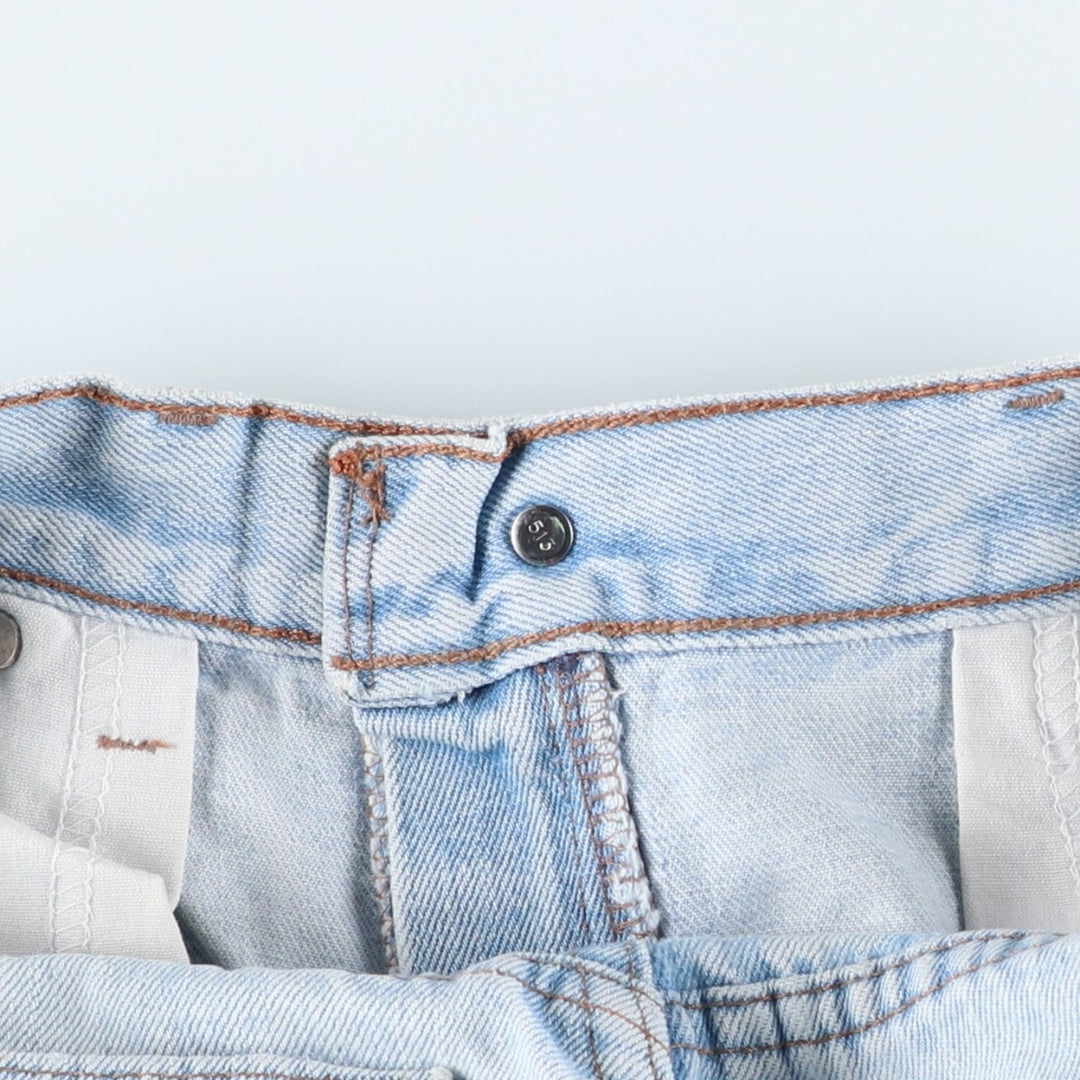 2000'S Levi's Silver Tab Straight+Relaxed Tapered Denim Pants, Made in USA, Men's Size 34 cotton blue type Vintage Second Hand