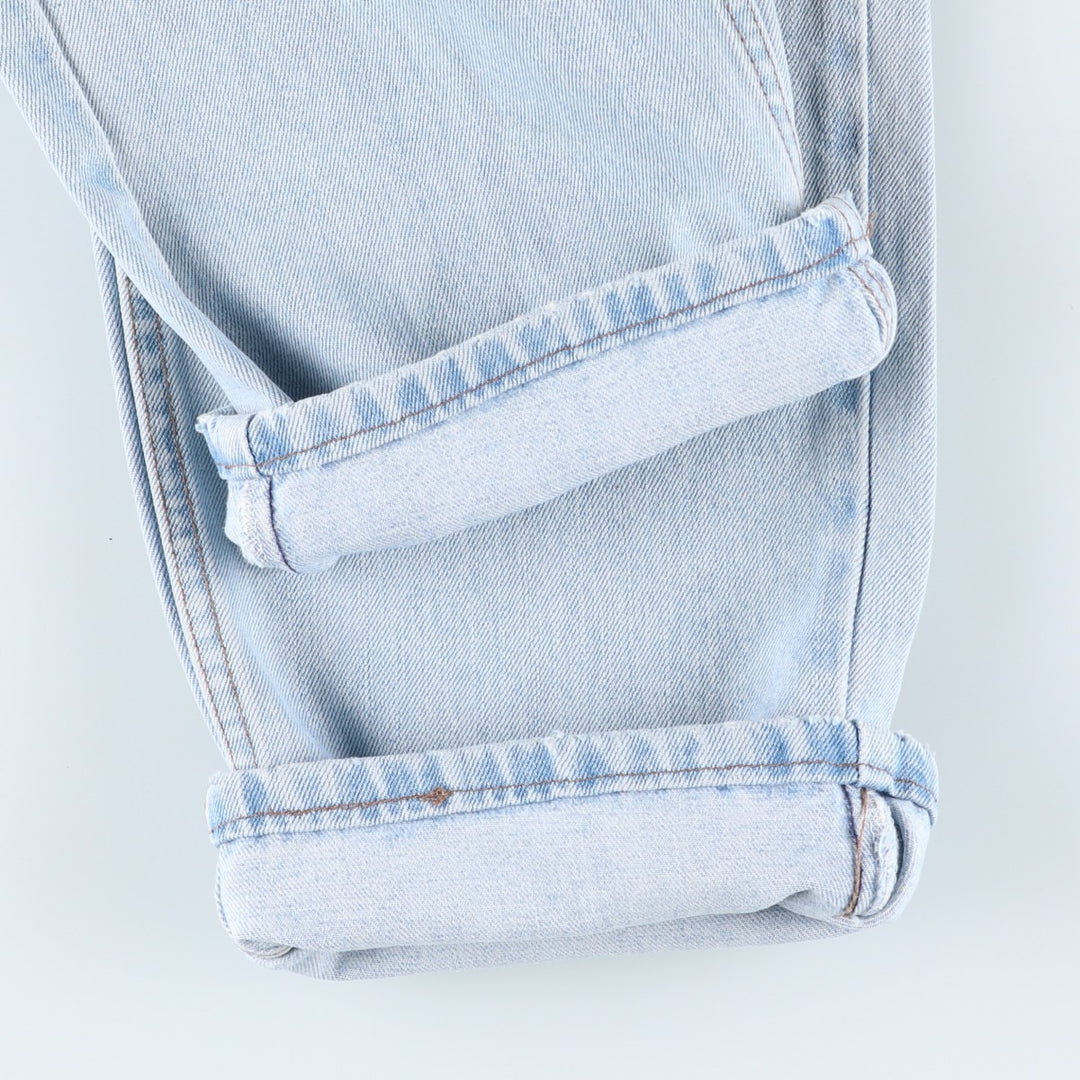 2000'S Levi's Silver Tab Straight+Relaxed Tapered Denim Pants, Made in USA, Men's Size 34 cotton blue type Vintage Second Hand