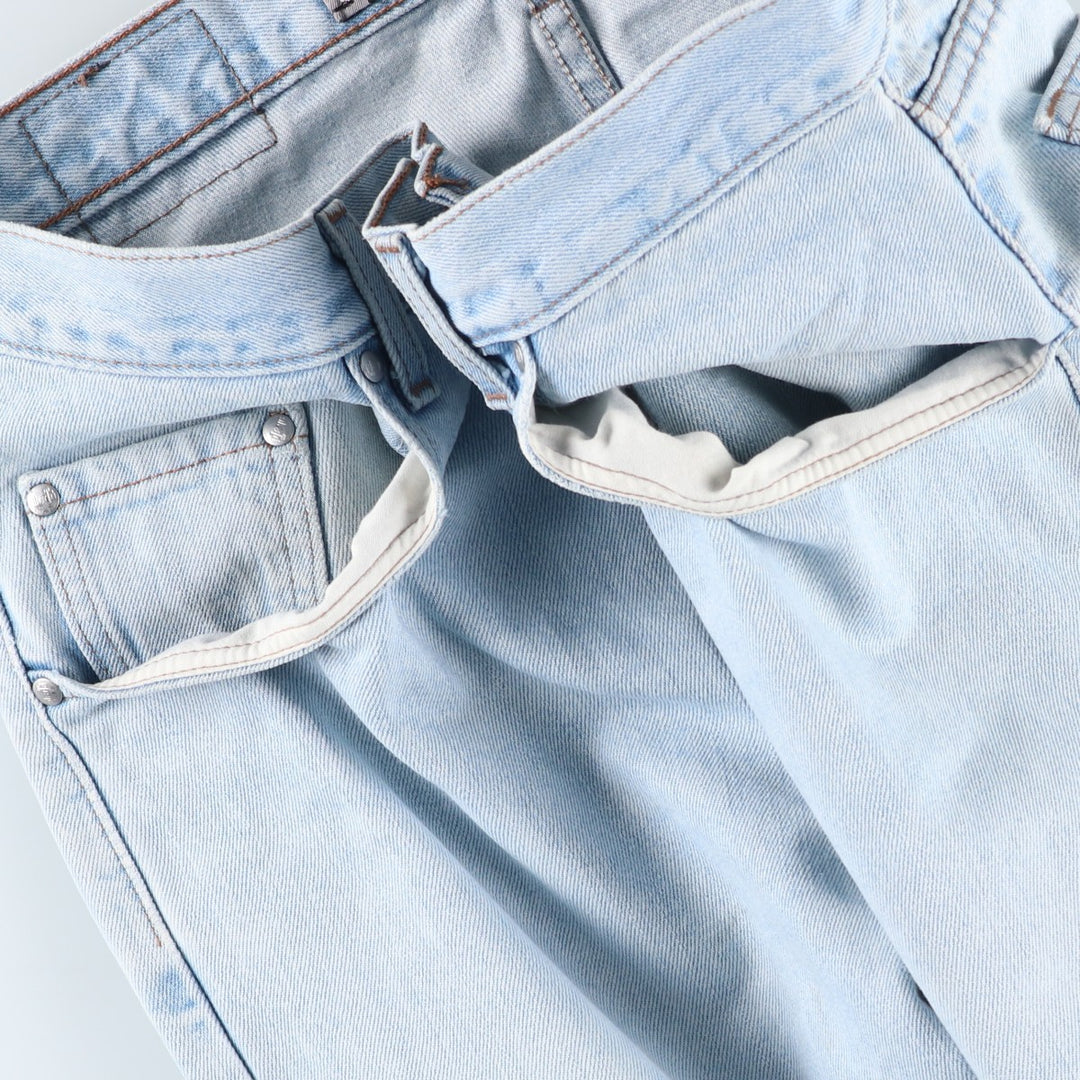 2000'S Levi's Silver Tab Straight+Relaxed Tapered Denim Pants, Made in USA, Men's Size 34 cotton blue type Vintage Second Hand