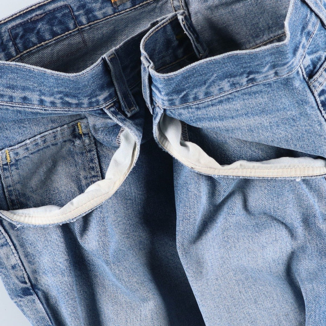 00'S Levi's SILVER TAB Silver Tab BAGGY FIT Tapered Denim Pants Men's W34 cotton blue type Vintage Second Hand