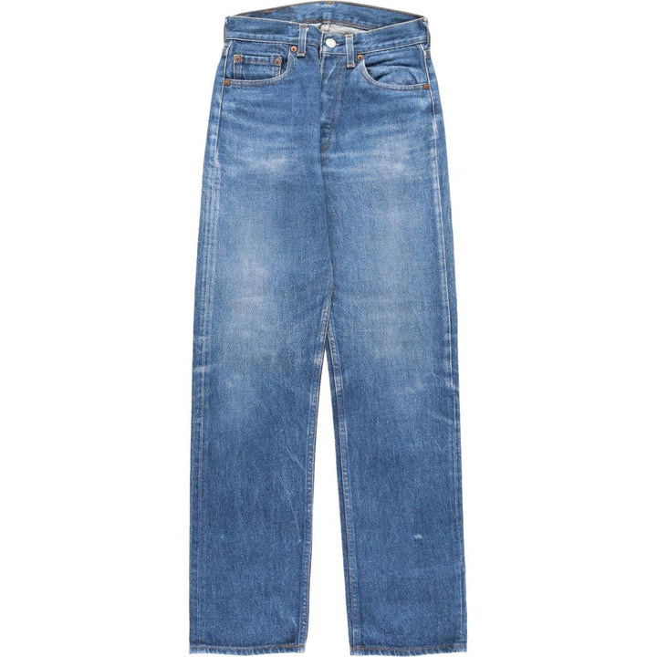 Vintage 1990'S Levi's 501 Straight Denim Pants, Made in USA, Women's Size M (W26) cotton blue type Vintage Second Hand