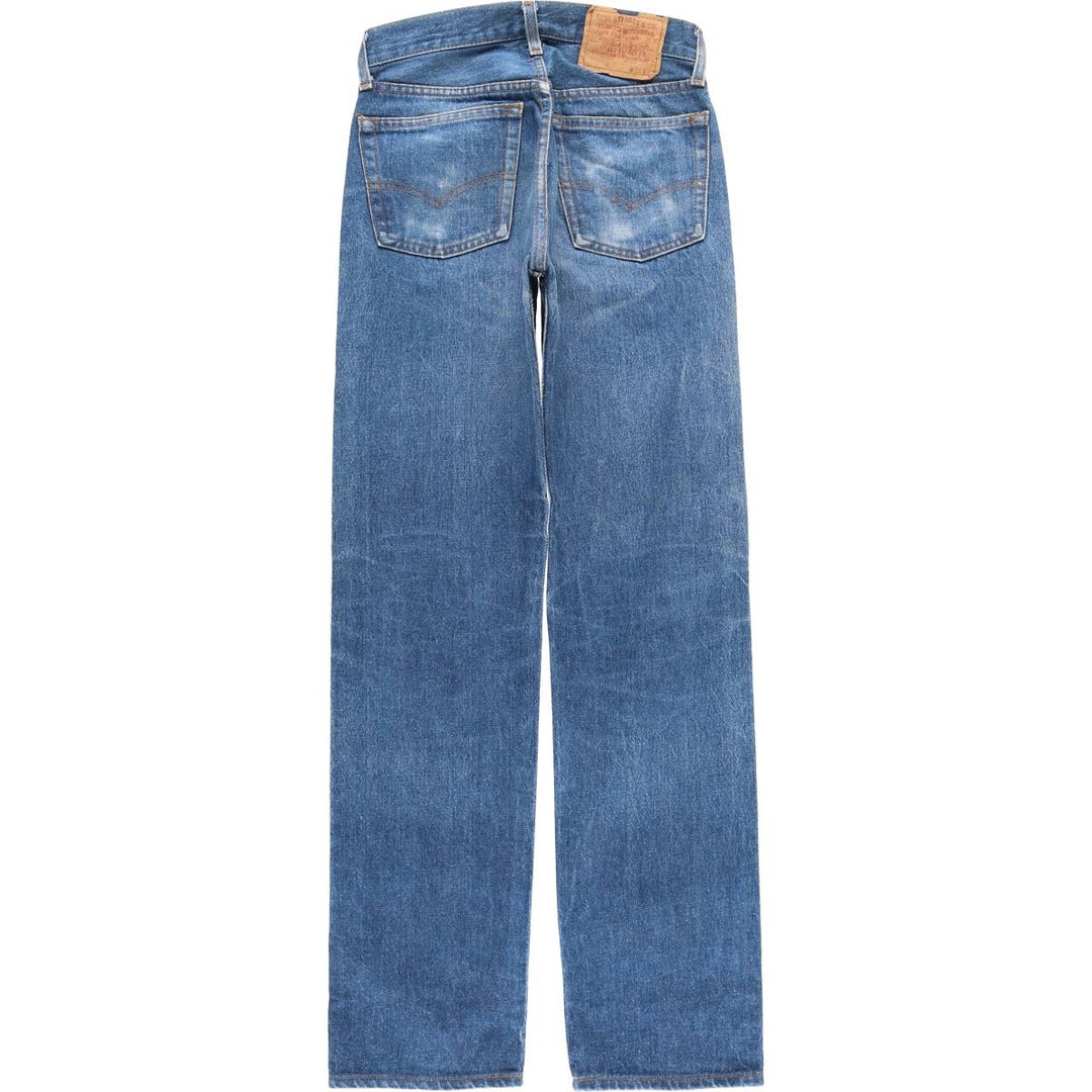 Vintage 1990'S Levi's 501 Straight Denim Pants, Made in USA, Women's Size M (W26) cotton blue type Vintage Second Hand