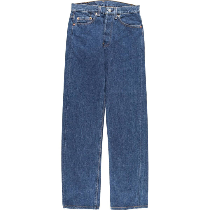 Vintage 1990'S Levi's 501-0000 Straight Denim Pants, Made in USA, Women's Size L (W27) cotton blue type Vintage Second Hand
