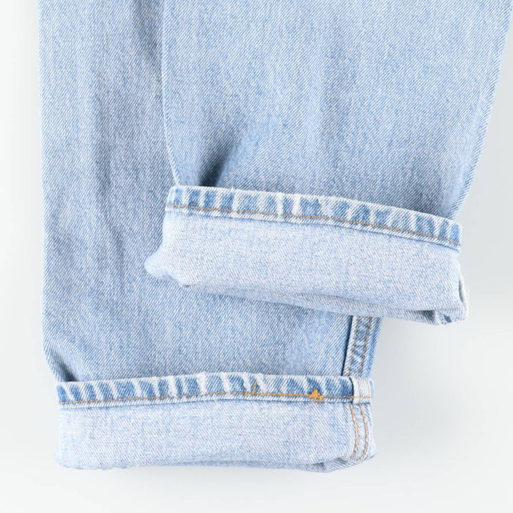 90'S Levi's 501-0193 Straight Denim Pants, Made in USA, Women's Size L (W28), Vintage unclear blue type Vintage Second Hand