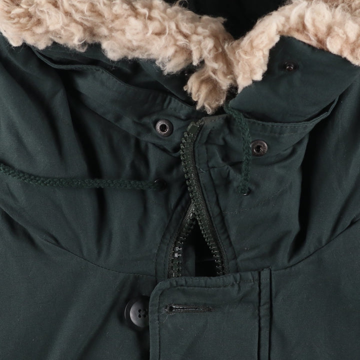 Eddie Bauer N-3B Type Goose Down Parka, Men's XL polyester Khaki type Vintage Second Hand
