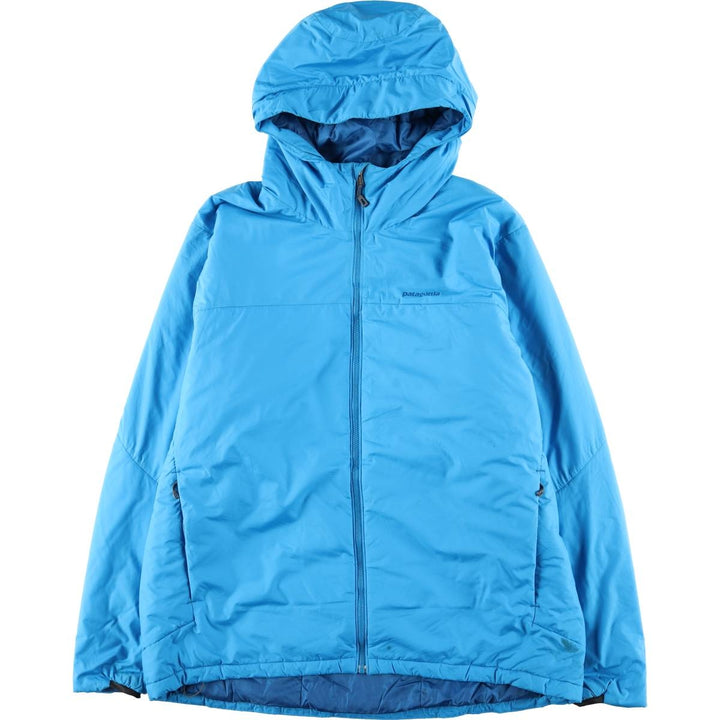 Patagonia Micro Puff Hoody 83975FA12, Men's XXL Size polyester Blue type light blue Vintage Second Hand