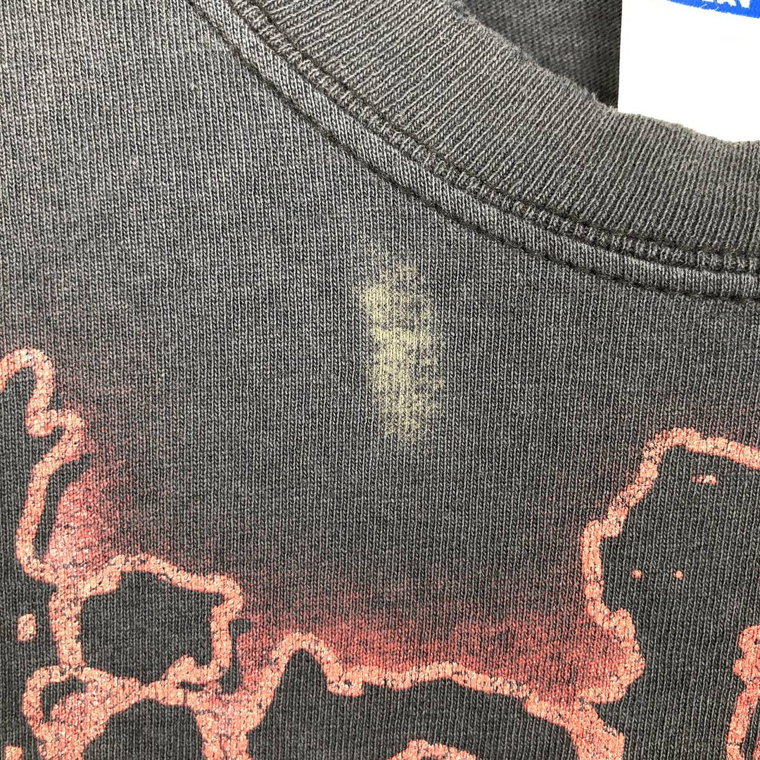 Hanes Heavyweight Slipknot Band T-Shirt, Men's Size Large cotton black type Vintage Second Hand