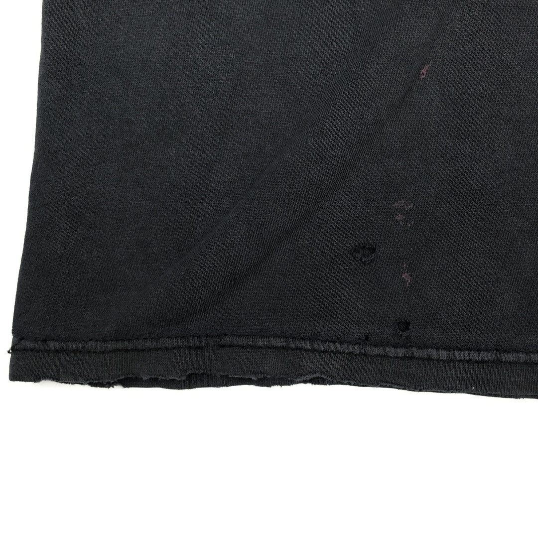 Hanes Heavyweight Slipknot Band T-Shirt, Men's Size Large cotton black type Vintage Second Hand