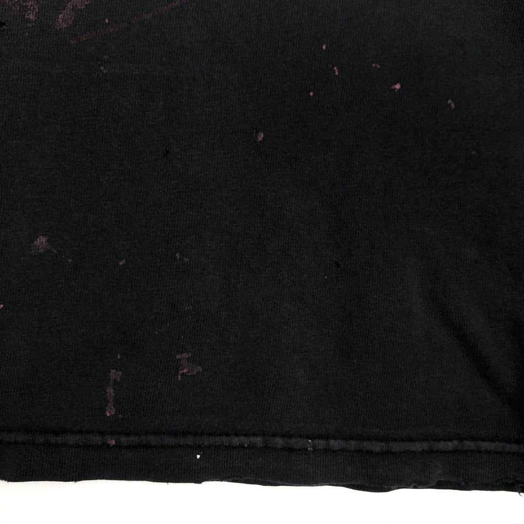 Hanes Heavyweight Slipknot Band T-Shirt, Men's Size Large cotton black type Vintage Second Hand