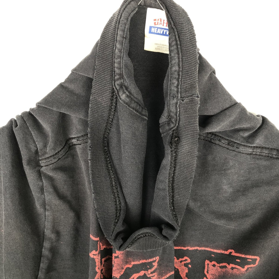 Hanes Heavyweight Slipknot Band T-Shirt, Men's Size Large cotton black type Vintage Second Hand