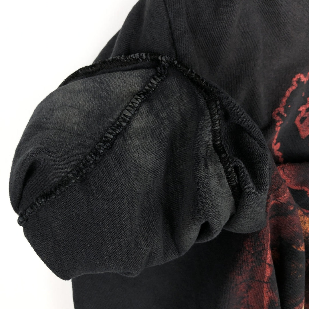 Hanes Heavyweight Slipknot Band T-Shirt, Men's Size Large cotton black type Vintage Second Hand