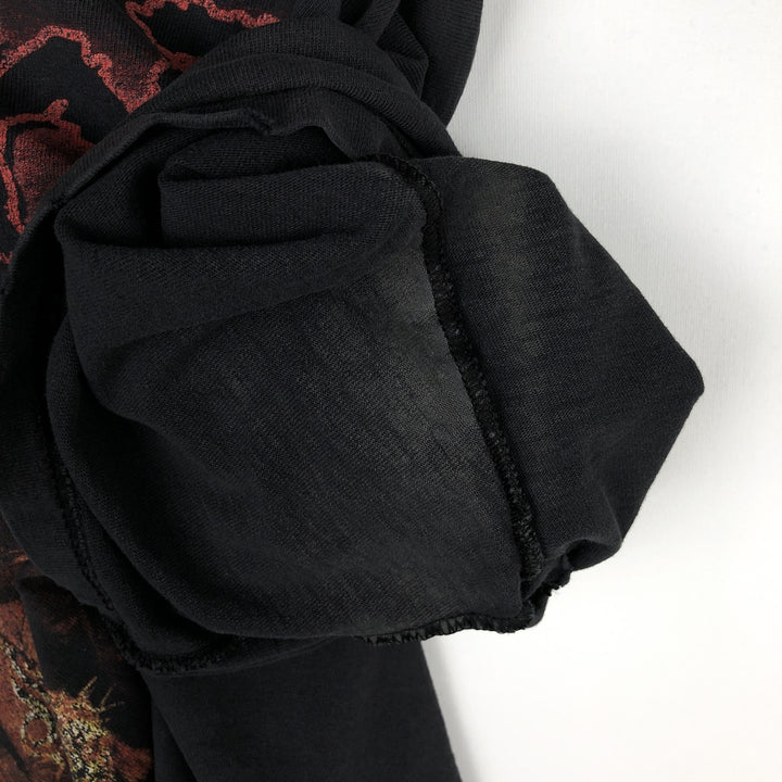 Hanes Heavyweight Slipknot Band T-Shirt, Men's Size Large cotton black type Vintage Second Hand