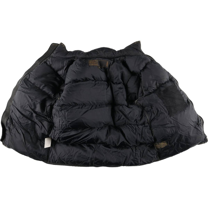 2000'S Ralph Lauren Polo Jeans Company Down Jacket, Men's Size Medium Nylon black type Vintage Second Hand