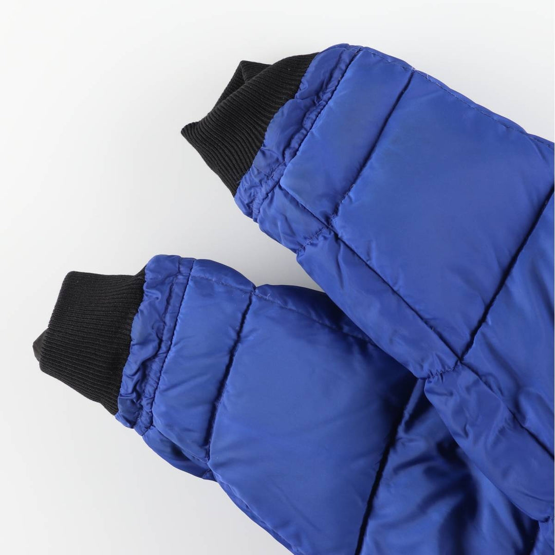 Eddie Bauer Goose Down Parka, Men's Size M polyester black type Vintage Second Hand