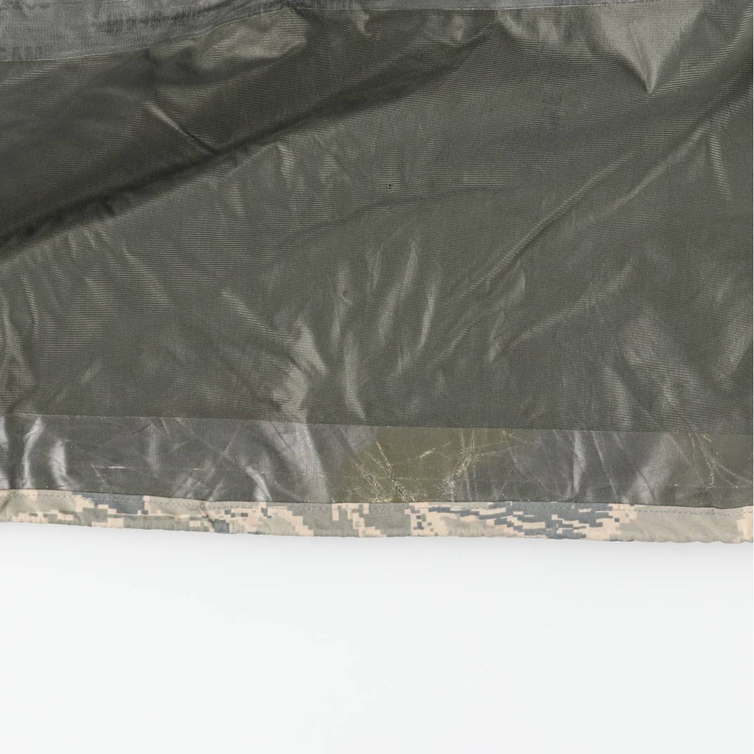 Authentic 2000'S US military camouflage pattern ABU Digital Tiger Camo military Gore-Tex parka, made in the USA, small regular size, equivalent to men's size S. Nylon Beige type Vintage Second Hand