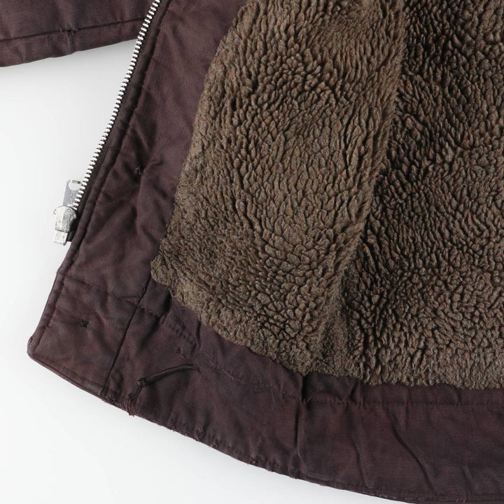 Vintage 1980'S N-1 style military deck jacket, size L, men's unclear Purple type red-purple Vintage Second Hand