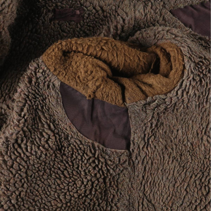 Vintage 1980'S N-1 style military deck jacket, size L, men's unclear Purple type red-purple Vintage Second Hand