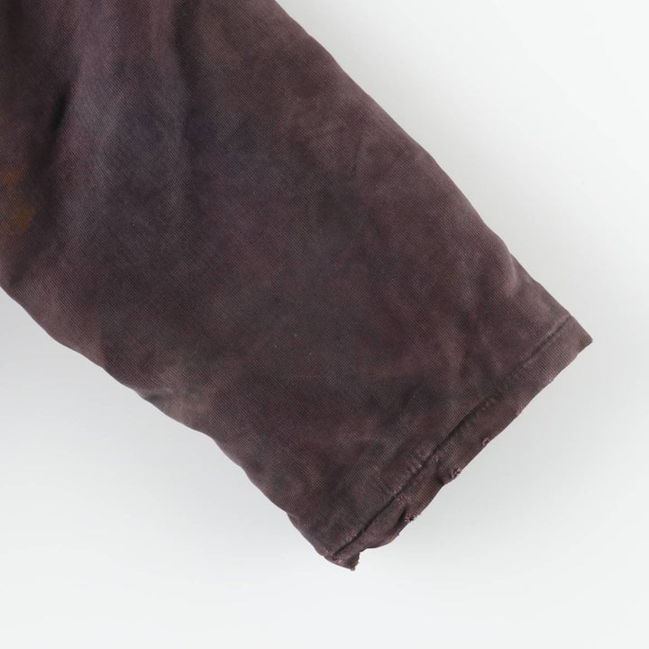 Vintage 1980'S N-1 style military deck jacket, size L, men's unclear Purple type red-purple Vintage Second Hand