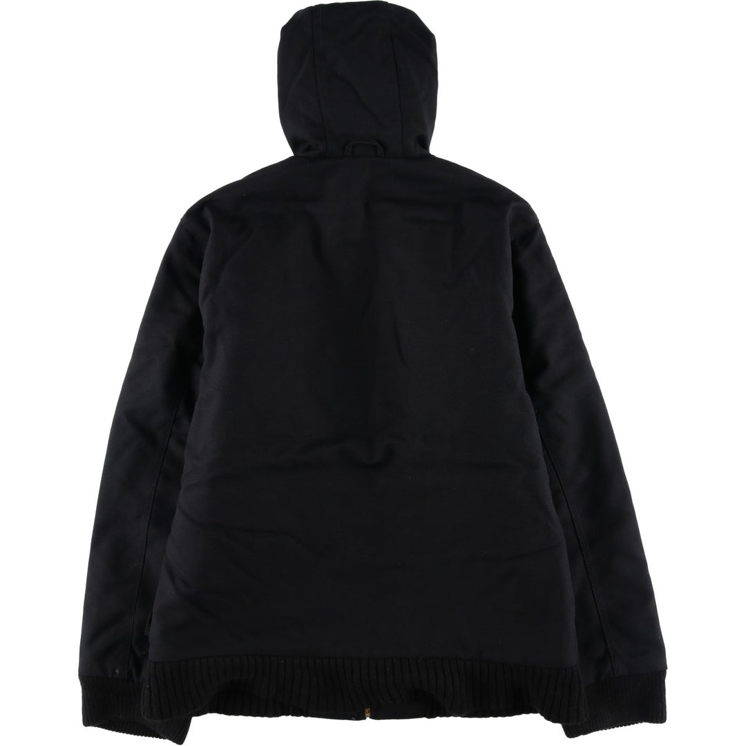 Carhartt Active Jacket, Hooded, Padded Work Jacket, Men's Size L Nylon black type Vintage Second Hand