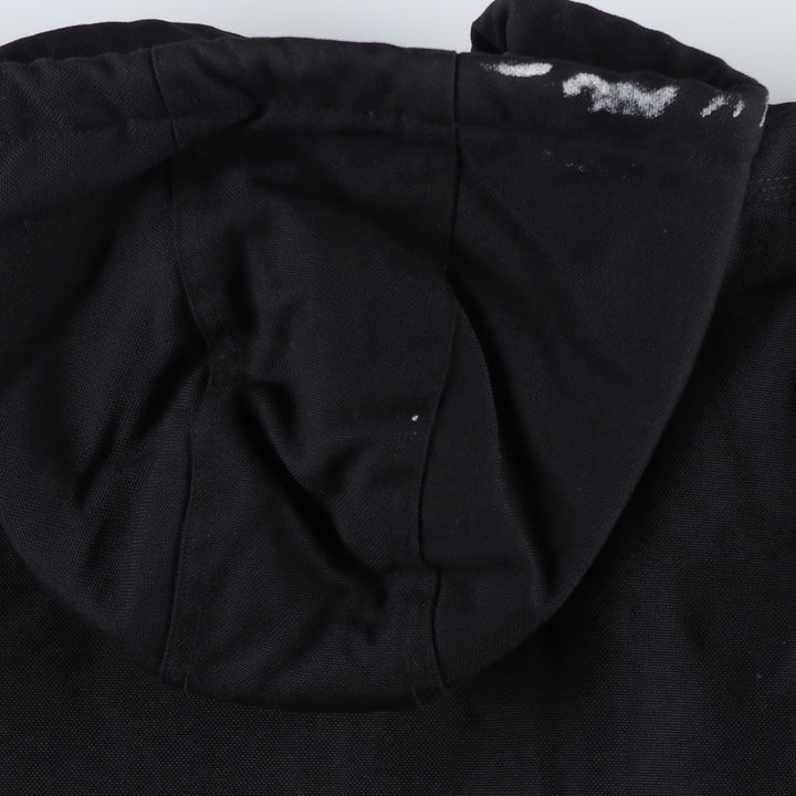Carhartt Active Jacket, Hooded, Padded Work Jacket, Men's Size L Nylon black type Vintage Second Hand