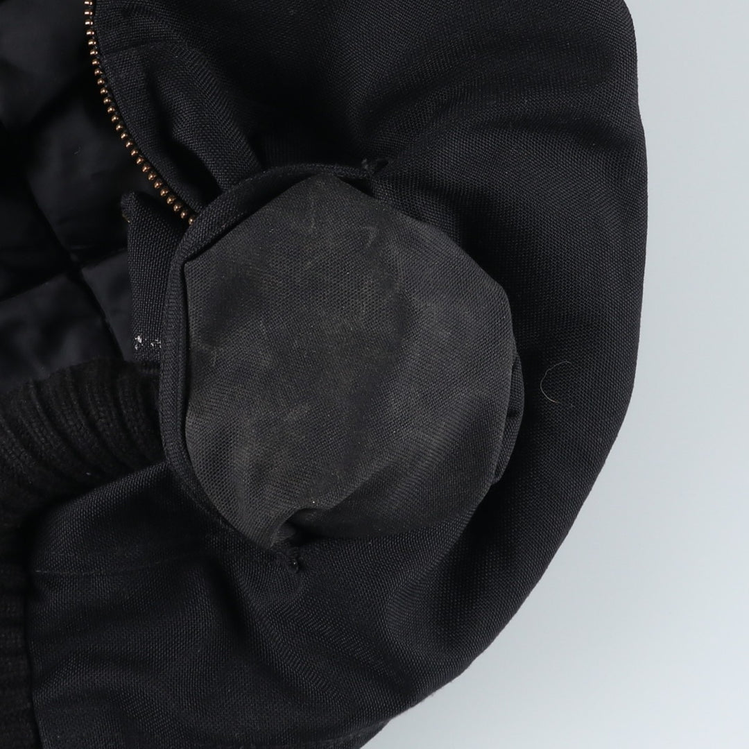 Carhartt Active Jacket, Hooded, Padded Work Jacket, Men's Size L Nylon black type Vintage Second Hand
