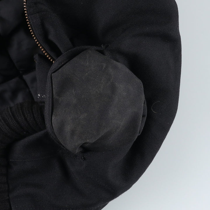 Carhartt Active Jacket, Hooded, Padded Work Jacket, Men's Size L Nylon black type Vintage Second Hand