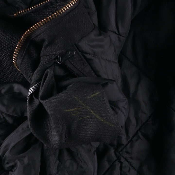 Carhartt Active Jacket, Padded Hooded Work Jacket, Men's Size L Nylon black type Vintage Second Hand