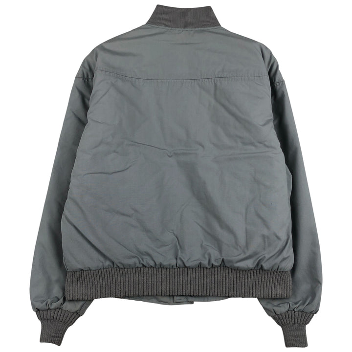 1980'S Catalina Varsity Derby Jacket, Cup Shoulder, Made in USA, Men's Size L unclear gray type Vintage Second Hand