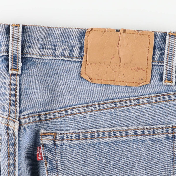 Levi's 501 straight denim pants for men, equivalent to w31 unclear blue type Vintage Second Hand