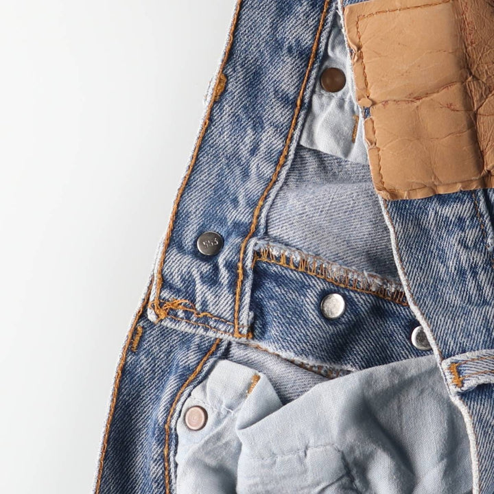 Levi's 501 straight denim pants for men, equivalent to w31 unclear blue type Vintage Second Hand