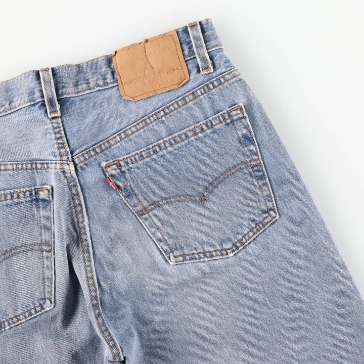 Levi's 501 straight denim pants for men, equivalent to w31 unclear blue type Vintage Second Hand