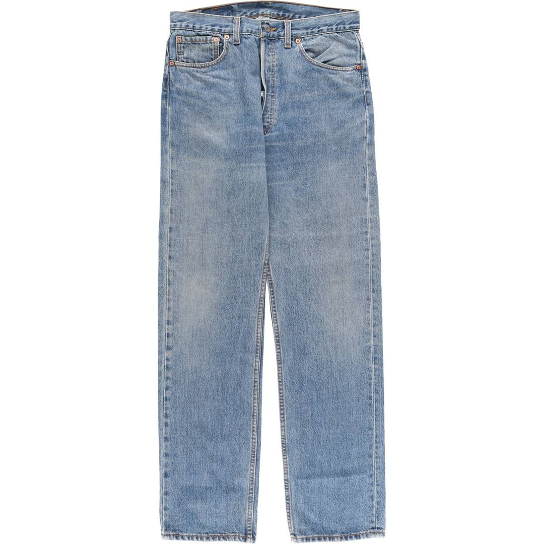 90'S Levi's 501-0191 Straight Denim Pants Made in USA Men's W30 Vintage cotton blue type Vintage Second Hand