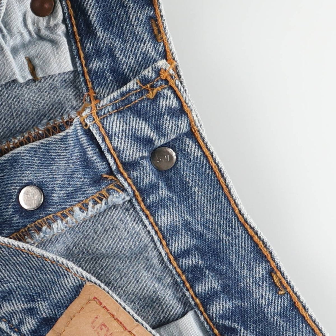 90'S Levi's 501-0191 Straight Denim Pants Made in USA Men's W30 Vintage cotton blue type Vintage Second Hand