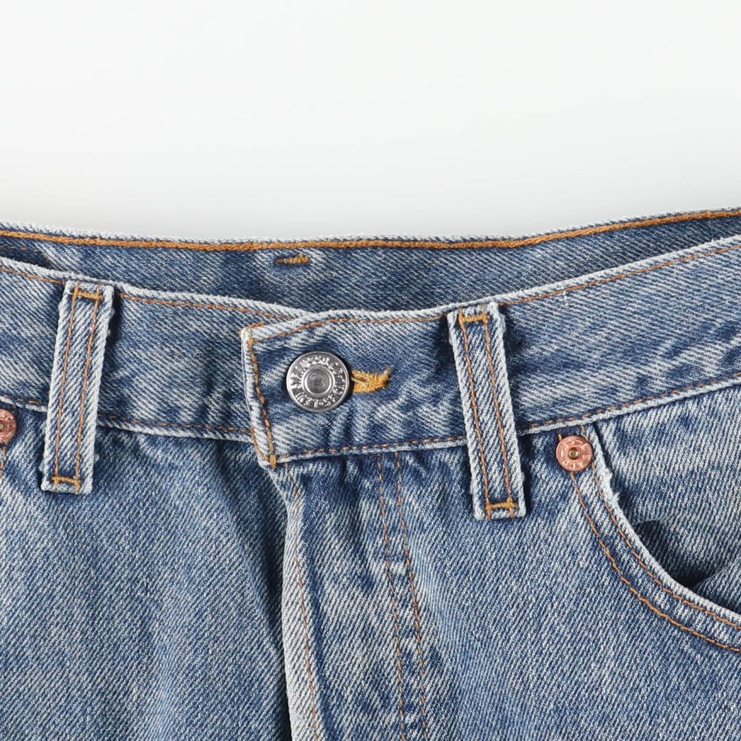 90'S Levi's 501-0191 Straight Denim Pants Made in USA Men's W30 Vintage cotton blue type Vintage Second Hand