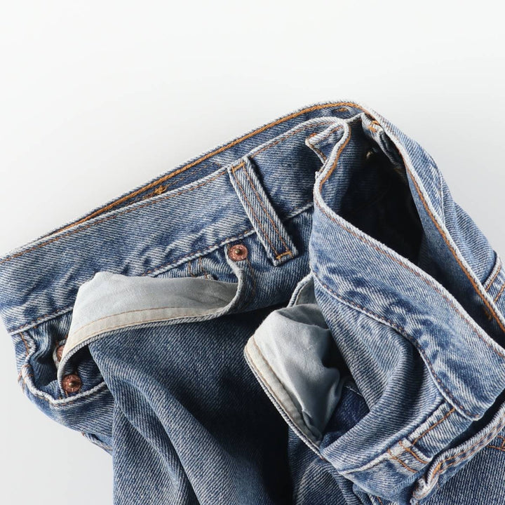 90'S Levi's 501-0191 Straight Denim Pants Made in USA Men's W30 Vintage cotton blue type Vintage Second Hand