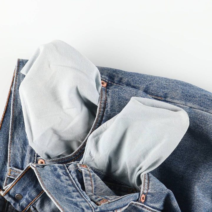 90'S Levi's 501-0191 Straight Denim Pants Made in USA Men's W30 Vintage cotton blue type Vintage Second Hand