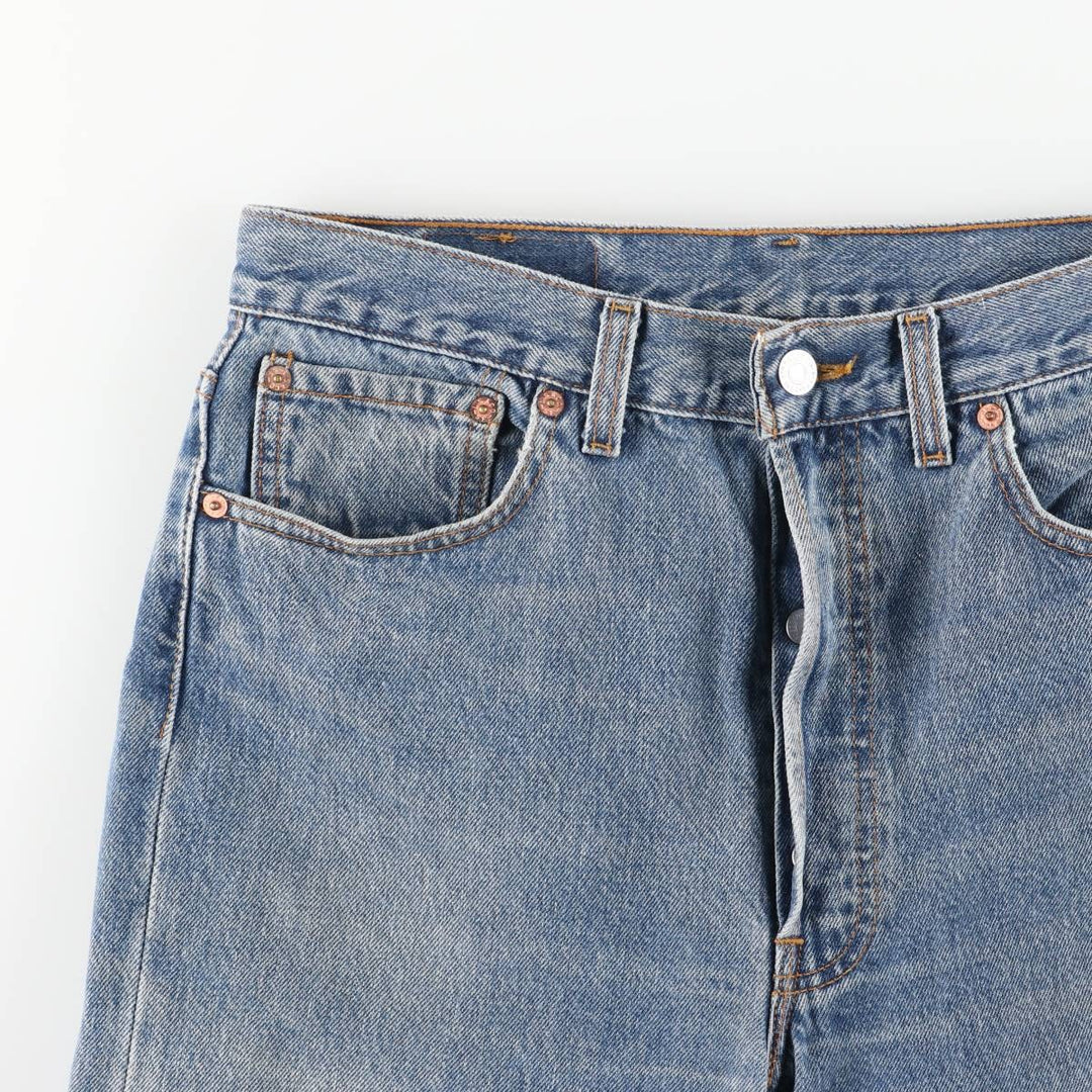 90'S Levi's 501-0191 Straight Denim Pants Made in USA Men's W30 Vintage cotton blue type Vintage Second Hand