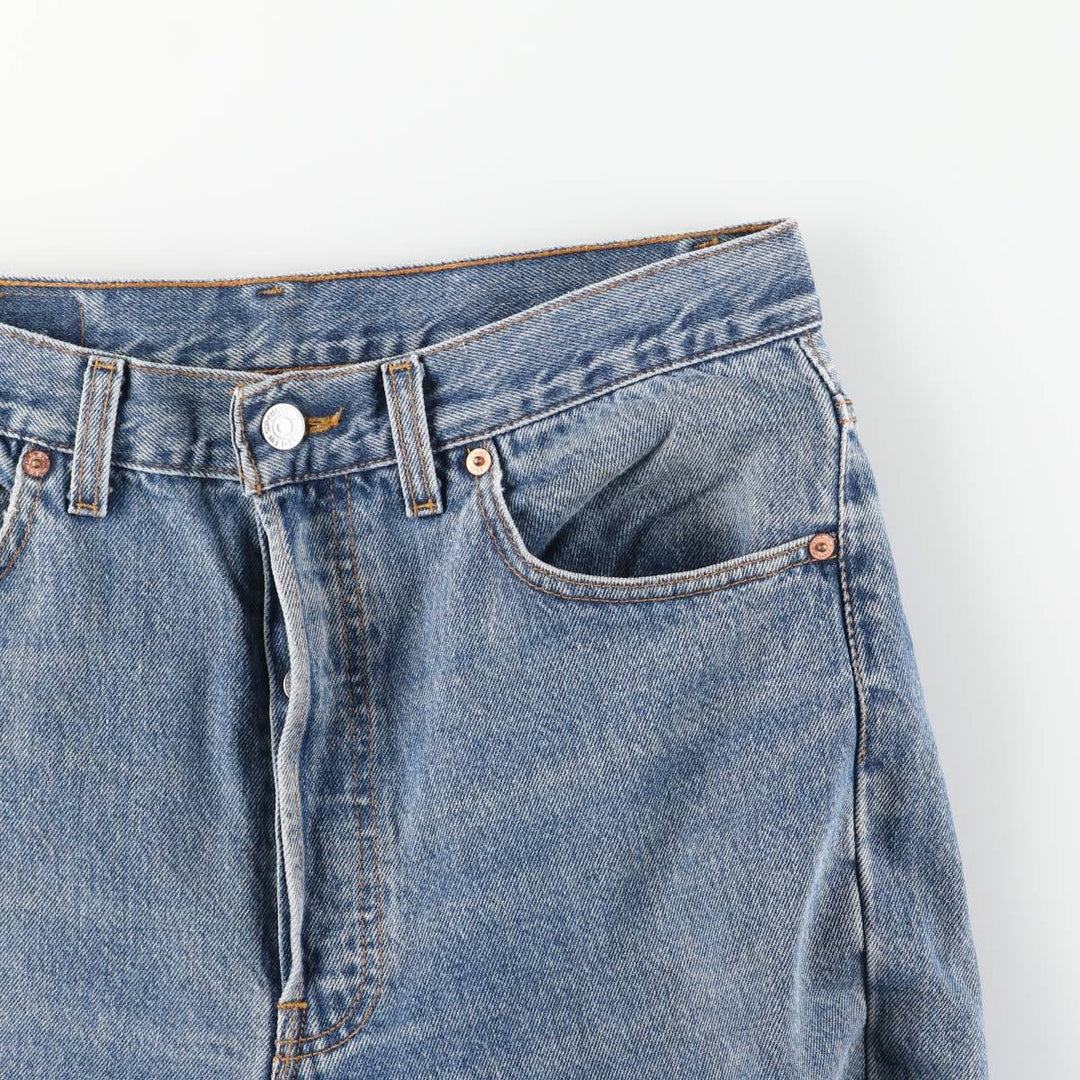 90'S Levi's 501-0191 Straight Denim Pants Made in USA Men's W30 Vintage cotton blue type Vintage Second Hand
