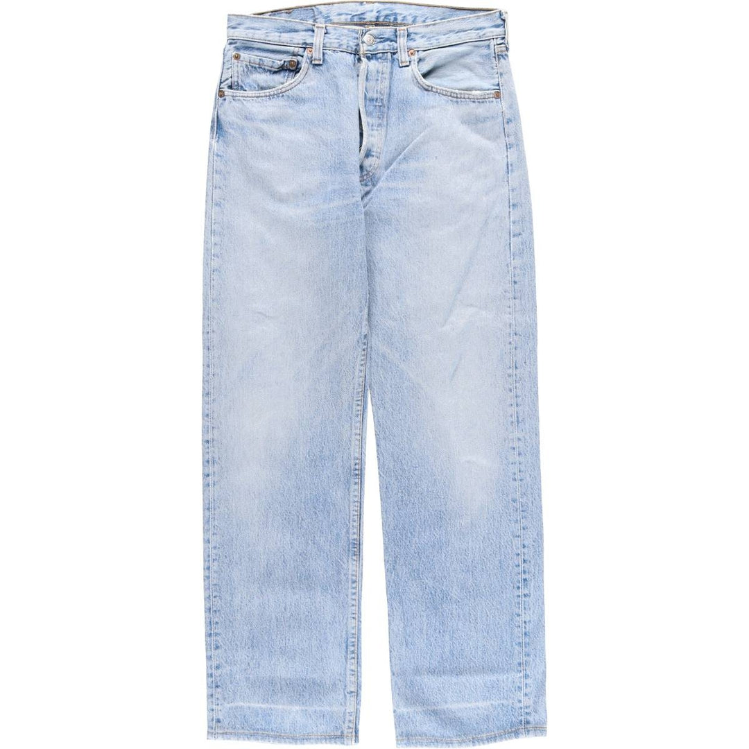 90'S Levi's 501-5914 Straight-leg Denim Pants, Made in the USA, Men's, Size W30, Vintage cotton blue type Vintage Second Hand