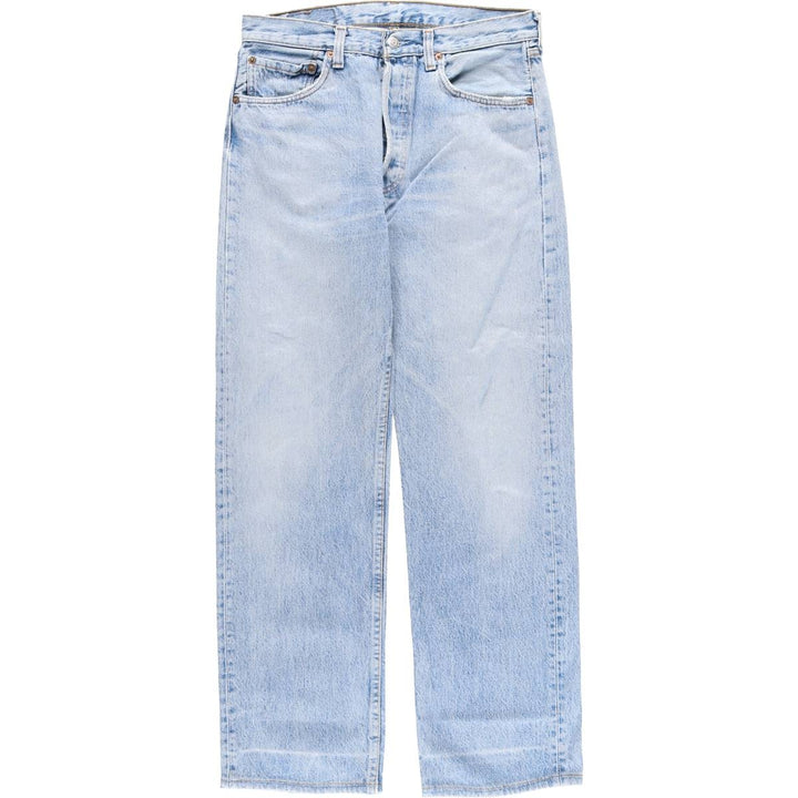 90'S Levi's 501-5914 Straight-leg Denim Pants, Made in the USA, Men's, Size W30, Vintage cotton blue type Vintage Second Hand