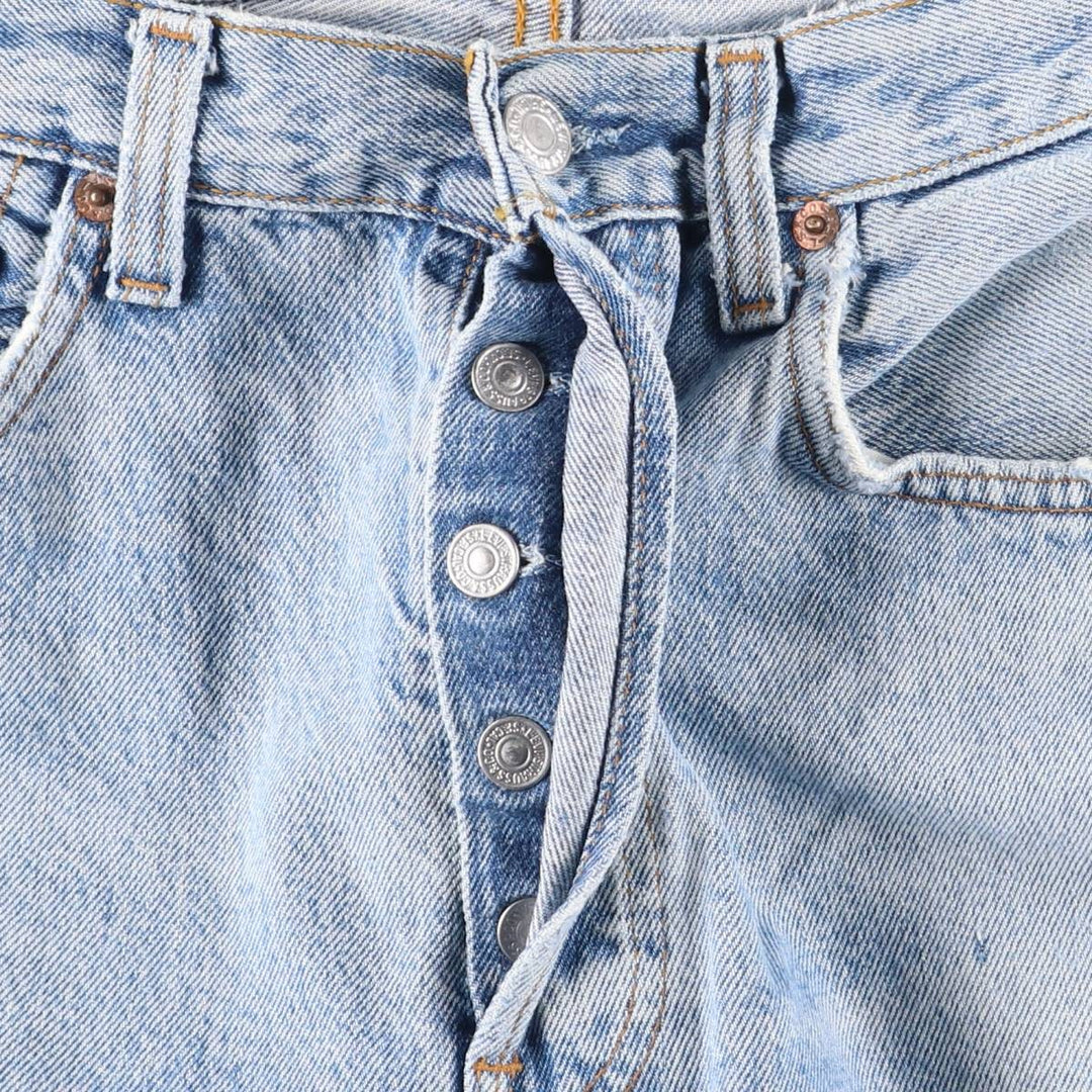 90'S Levi's 501-5914 Straight-leg Denim Pants, Made in the USA, Men's, Size W30, Vintage cotton blue type Vintage Second Hand